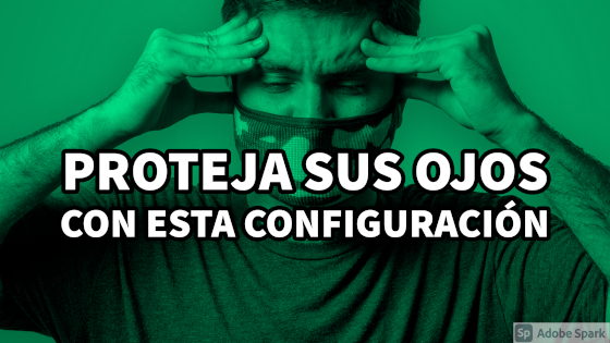 Antes que todo, proteja su vista